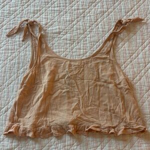 Le Lis Peach Camisole Top
